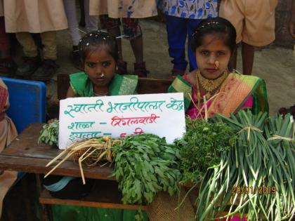 Balanand meet in Thrillingwadi | त्रिंगलवाडीत भरला बालआनंद मेळावा