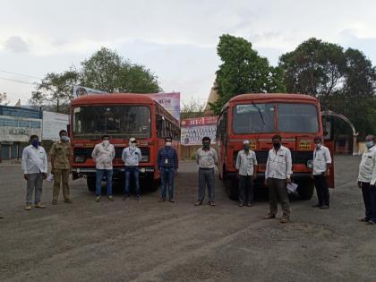  The smiles on the faces of 'those' 48 workers | ‘त्या’ ४८ मजुरांच्या चेहऱ्यावर झळकले स्मितहास्य