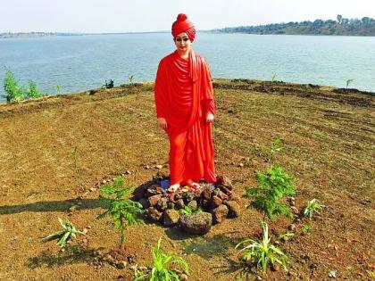 Vivekananda Ashram costs 1.5 crore for 'Statue of Humanity' | 'स्टॅच्यू ऑफ ह्यूमिनीटी'साठी विवेकानंद आश्रमाकडून दीड कोटींचा खर्च