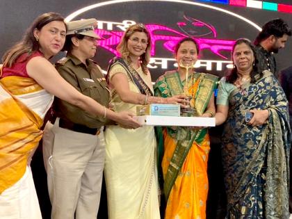 National Women Power Award to Rupali Kothavade | रुपाली कोठावदे यांना राष्ट्रीय नारी शक्ती पुरस्कार