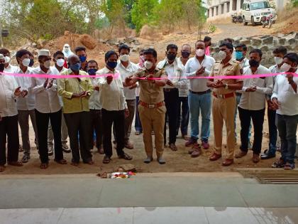 Dedication of Separation Center at Umberpada (Su) | उंबरपाडा (सु) येथील विलगीकरण केंद्राचे लोकार्पण