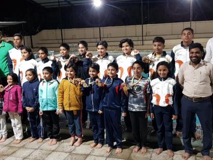  The success of Bhosla players in the tournament | ेजलतरण स्पर्धेत भोसलाच्या खेळाडूंचे यश