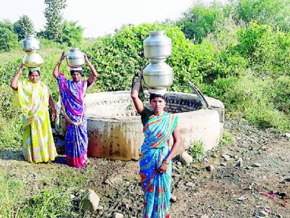 Due to low rainfall due to very low rainfall | अत्यल्प पावसामुळे दुष्काळाचे सावट