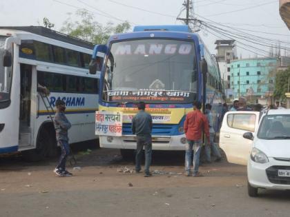 The shock of lockdown; Workers from Madhya Pradesh, Chhattisgarh leave Nagpur again | लॉकडाऊनचा धसका; मध्यप्रदेश, छत्तीसगडमधील मजुरांनी पुन्हा सोडले नागपूर