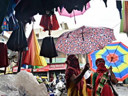 Rainfall is also low in the dam area, rocky wool throughout the day | धरणक्षेत्रातही पाऊस कमी, दिवसभर खडखडीत ऊन