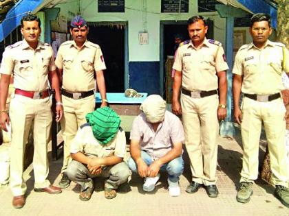 The accused arrested in the theft of the grapefruit | हरभरा चोरीप्रकरणी आरोपींना अटक