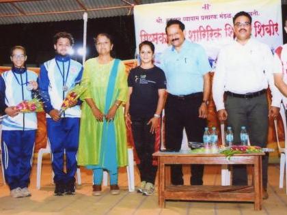 National gymnastics competition: Shruti Pandey, Himanshu Jain won silver medal | राष्ट्रीय जिम्नॅस्टिक्स स्पर्धा : श्रुती पांडे, हिमांशु जैन यांनी पटकाविले रौप्यपदक