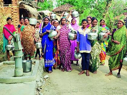 Rakatola has a severe water scarcity here | राकाटोला येथे भीषण पाणी टंचाई