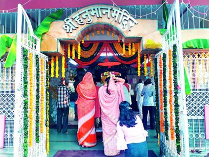 After a long time the temples were unlocked | दीर्घावधीनंतर मंदिरे झाली अनलॉक