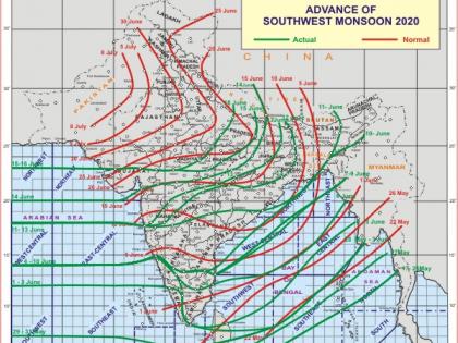 The monsoon is gaining momentum; Chance of heavy rains in Konkan including Goa | मान्सून जोर पकडतोय; गोव्यासह कोकणात अतिवृष्टीची शक्यता