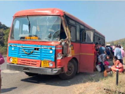 Surat-Pachora bus accident | सुरत-पाचोरा बसला अपघात Surat-Pachora bus accident | सुरत-पाचोरा बसला अपघात