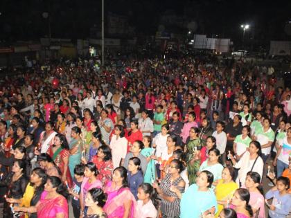 The message from the women of Satara to be fearless | साताऱ्यातील महिलांनी दिला निर्भय बनण्याचा संदेश