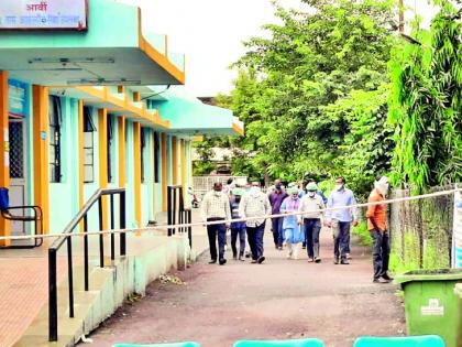 Corona enters Arvi sub-district hospital | कोरोनाची आर्वीच्या उपजिल्हा रुग्णालयात ‘एन्ट्री’ Corona enters Arvi sub-district hospital | कोरोनाची आर्वीच्या उपजिल्हा रुग्णालयात ‘एन्ट्री’