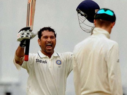 No century, no half-century, but Sachin Tendulkar still picked up the bat after 14 runs | ना शतक, नाही अर्धशतक, तरीही सचिन तेंडुलकरने 14 धावांनंतर उचलली होती बॅट