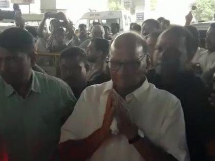 Sharad Pawar arrives in Nagpur | शरद पवार यांचे नागपुरात आगमन