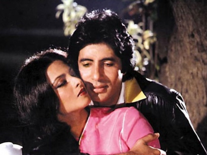 rekha birthday special When Rekha confessed her love for Amitabh Bachchan | Throwback : रेखा अमिताभ बच्चन यांच्यावरच्या प्रेमाची कबुली देतात तेव्हा...!!