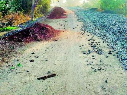 Shanda-road arjuni road becomes Khaddepur | शेंडा-सडक अर्जुनी मार्ग झाला खड्डेपूर