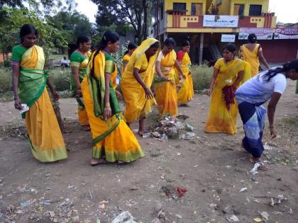  Cleanliness initiative by Hingoli municipality | हिंगोलीत नगरपालिकेतर्फे स्वच्छतेचा उपक्रम