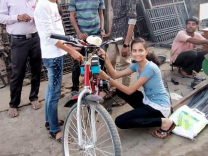 Solar Cycle Created by Students | विद्यार्थ्यांनी तयार केली सौर ऊर्जेवरील सायकल