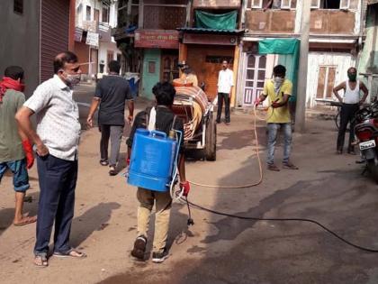 19 people were quarantined at the bottom | तळोद्यात १९ जणांना केले क्वॉरंटाईन 19 people were quarantined at the bottom | तळोद्यात १९ जणांना केले क्वॉरंटाईन