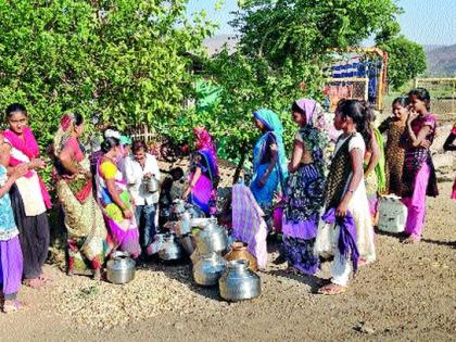 Intense water shortage | शिरसमणीत तीव्र पाणीटंचाई