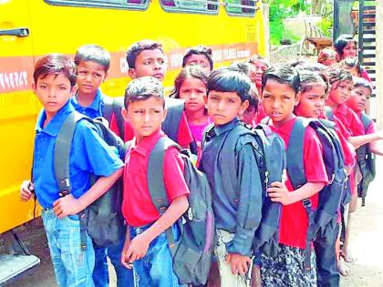 Finally, those students got admission in the school | अखेर ‘त्या’ विद्यार्थ्यांना मिळाला शाळेत प्रवेश