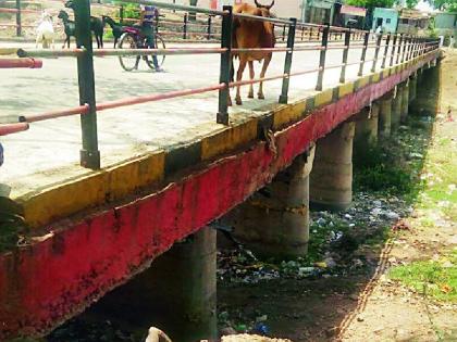 Construction of Mallikarjuna Bridge | मल्लिकार्जुन पुलाचे बांधकाम निकृष्ट