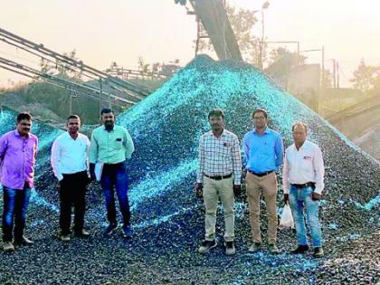 Rukhmai Stone Crusher Seal in Jamtha; 11 lakh 50 thousand fine | जामठ्यातील रुख्माई स्टोन क्रशर सील; 11 लाख 50 हजारांचा दंड