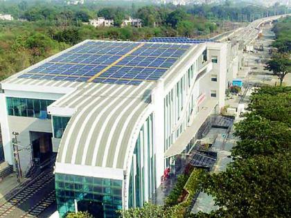 Solar Power: 65% Energy Solar Power in Nagpur Metro Project | नागपूर मेट्रो प्रकल्पात सोलरद्वारे ६५ टक्के ऊर्जा