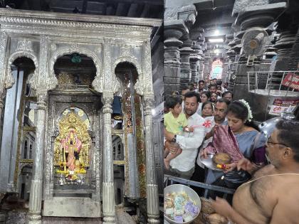 Kolhapur: पाच दिवसांनी अंबाबाईचे डोळेभरून दर्शन, ‘अंबा माता की जय’चा गजर Kolhapur: पाच दिवसांनी अंबाबाईचे डोळेभरून दर्शन, ‘अंबा माता की जय’चा गजर