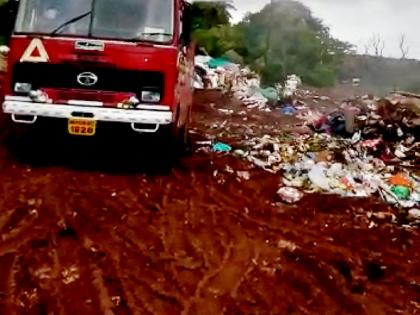 Environmental disposal of waste in the city | महापुरातील कचऱ्याची पर्यावरणपूरक विल्हेवाट; झूम प्रकल्पात फवारणी