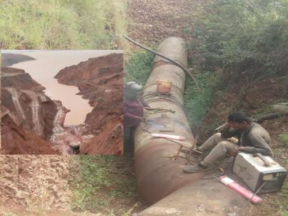 A fine of eight crores has already been collected from the direct pipeline contractor, according to Kolhapur Municipal Corporation | थेट पाइपलाइनच्या ठेकेदाराकडून आठ काेटींचा दंड पूर्वीच वसूल, कोल्हापूर महापालिकेची माहिती 