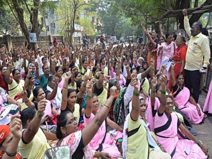 Anganwadi workers will go on strike from December 4 for various demands | Kolhapur: अंगणवाडी सेविका विविध मागण्यांसाठी ४ डिसेंबरपासून संपावर जाणार