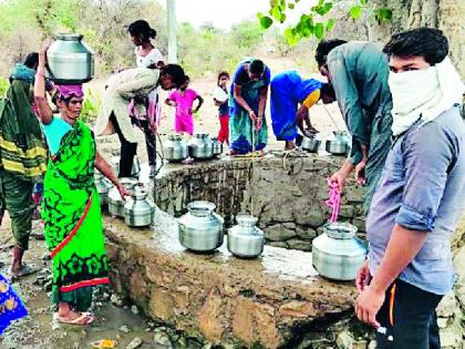 Heavy scarcity in Chandur Railway taluka | चांदूर रेल्वे तालुक्यात भीषण टंचाई