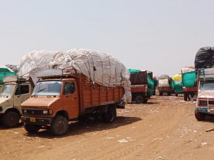 Demand for opening of cotton in Government Cotton Center | शासकीय कापूस खरेदी केंद्राचे टाळे उघडेना,शेतकऱ्यांना आर्थिक फटका ,चापडगाव येथील केंद्र सुरू करण्याची मागणी