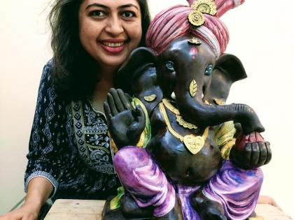 Production of Chocolate Ganpati for Environmentally Complete Ganeshotsav | पर्यावरण पूरक गणेशोत्सवासाठी चॉकलेट गणपतीची निर्मिती