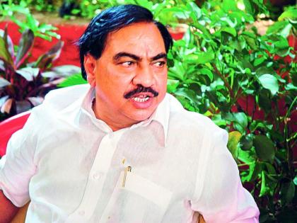 Khadse will enter Mumbai on Thursday | खडसेंचा गुरुवारी मुबईत राष्ट्रवादी प्रवेश होणार