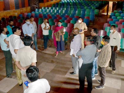 Triumphant preparations for the Governor's visit to Satna | सटाण्यात राज्यपालांच्या दौऱ्याची जय्यत तयारी