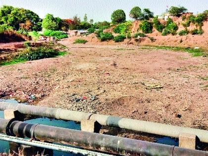 Demand for the Valdevi river bed: The water shortage in the surrounding villages | वालदेवी नदीपात्र कोरडेठाक आवर्तनाची मागणी : परिसरातील गावांमध्ये पाणीटंचाई