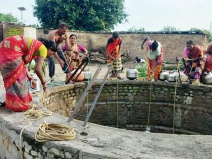 Water supply schemes affected; Water scarcity in the rainy season | पाणीपुरवठा योजना प्रभावित; पावसाळ्यात पाणीटंचाई