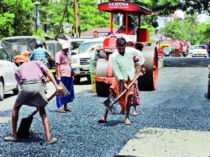 With a fund of Rs 14.30 crore, 65 roads will now be pit-free | 14.30 कोटींच्या निधीतून 65 रस्ते होणार आता खड्डेमुक्त