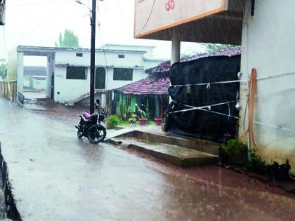 Strong entry of monsoon in the district | जिल्ह्यात मान्सूनची दमदार एन्ट्री