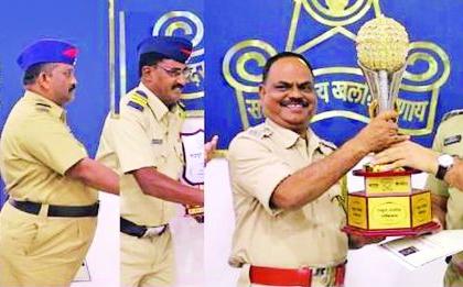 Excellent police officers and employees felicitate | उत्कृष्ट पोलीस अधिकारी व कर्मचाऱ्यांचा सत्कार