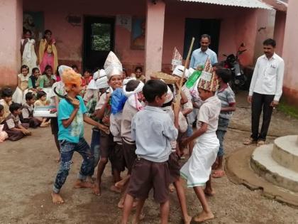 धडगाव तालुक्यातील शाळांमध्ये बालमेळावे