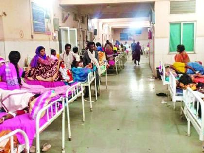 Washim: 'viral fever' outbreak; HOSPITALS Housefull | वाशिम :‘व्हायरल फिव्हर’चा प्रकोप; रुग्णालये हाऊसफुल्ल!