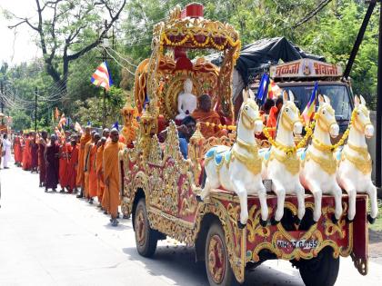 No War, Want Buddha: Pali language conservation resolution on the occasion of Buddha's birth anniversary | युद्ध नको, बुद्ध हवा : बुद्धांच्या जयंतीनिमित्त पाली भाषा संवर्धनाचा संकल्प