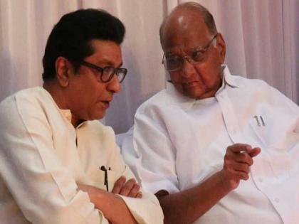 'Gangadhar is shaktiman', Sharad Pawar and Raj Thackeray at a single hotel in solapur rally | 'गंगाधर ही शक्तिमान है', शरद पवार अन् राज ठाकरे एकाच हॉटेलात