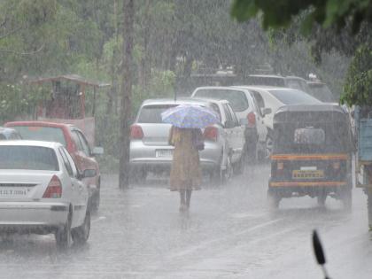 Time for Satarkars to use raincoats instead of sweaters | स्वेटरऐवजी रेनकोट वापरण्याची सातारकरांवर वेळ