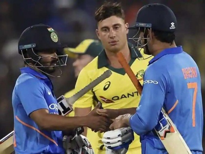 India vs Australia: ms Dhoni speaks, I close my eyes and do the things match winner Kedar Jadhav said | India vs Australia : धोनी जे बोलतो, ते मी डोळे बंद करून करतो, सांगतोय मॅच विनर केदार जाधव