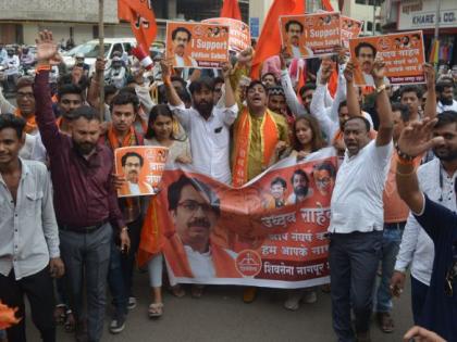 Even if the leaders run away, Shiv Sainiks will fight; March on foot in support of Uddhav Thackeray | नेते पळाले तरी शिवसैनिक लढा देतील; उद्धव ठाकरेंच्या समर्थनार्थ पैदल मार्च